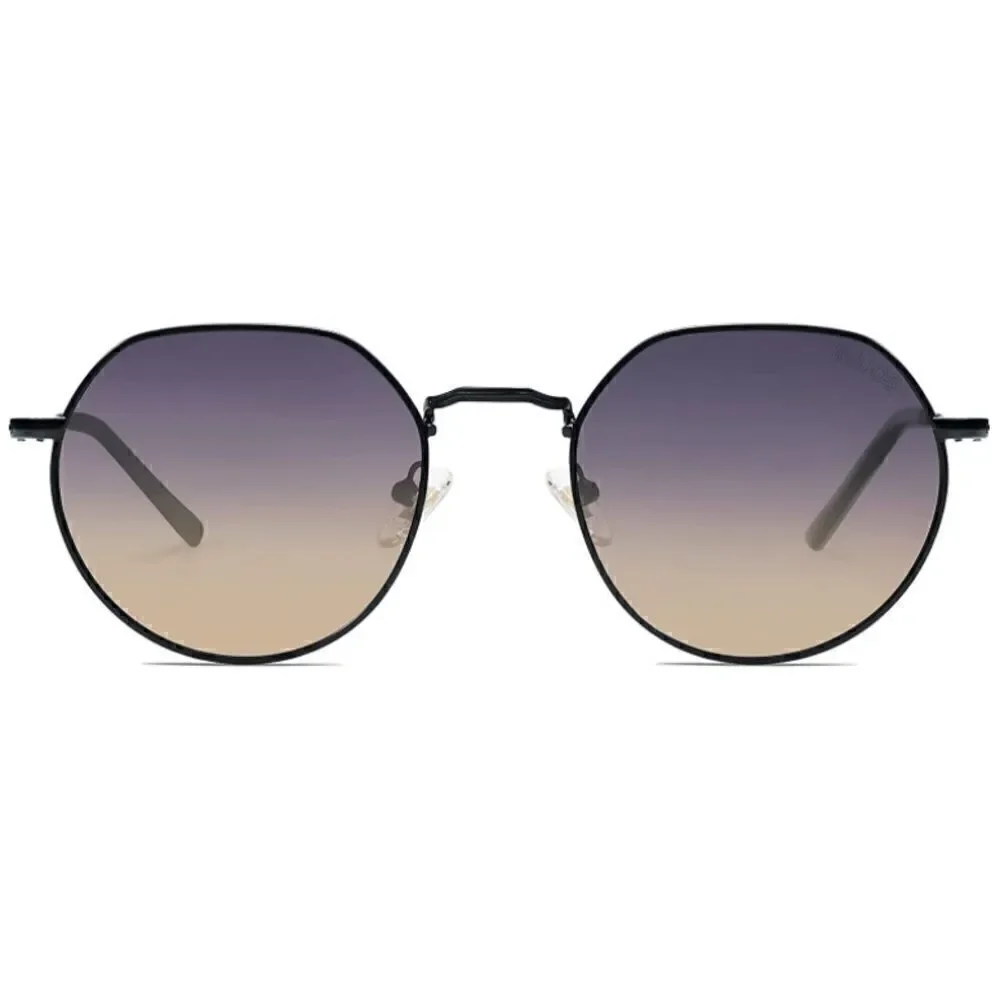 Round Polygon Frame Sunglasses